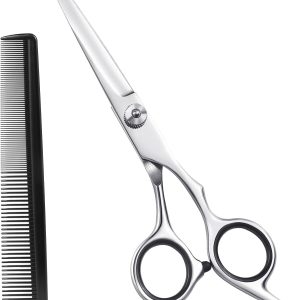 6.5" Stainless Steel Hair Cutting Shears – Professional for Salon & Home